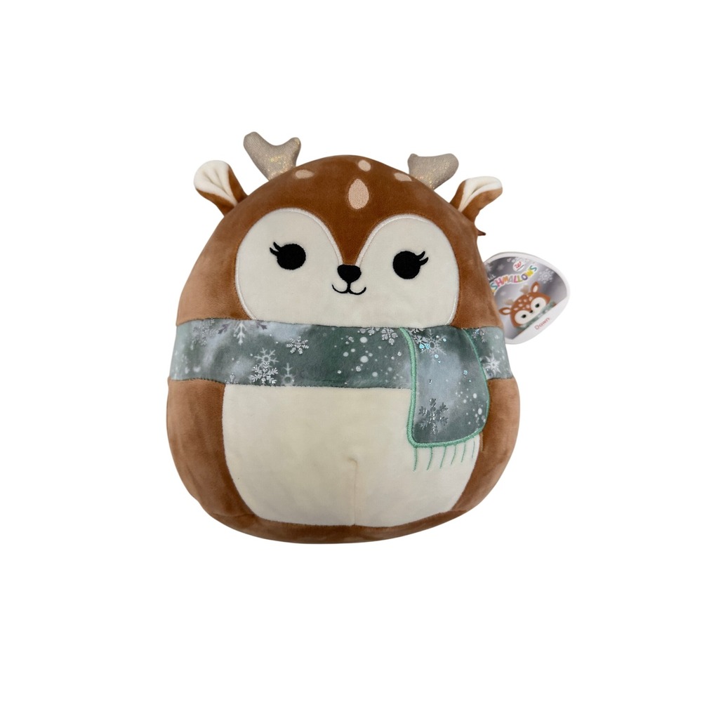 Kellytoy Squishmallows Dawn the Fawn 8 Inch Holiday 2021 Exclusive NWT New